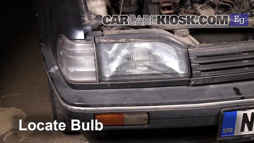 1989 Mazda 323 GLX 1.7L 4 Cyl. Diesel Lights Parking Light (replace bulb)